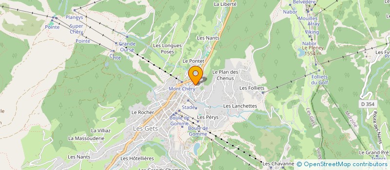 localisation de l'entreprise LES BISTRONOMIQUES à LES GETS
