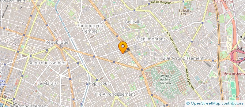 localisation de l'entreprise LES BITUMINEUX  PARIS