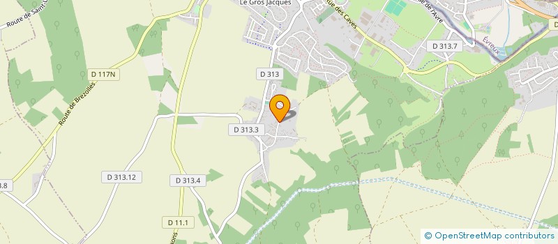 localisation de l'entreprise LES BIZOU'NOURS à SAINT-LUBIN-DES-JONCHERETS