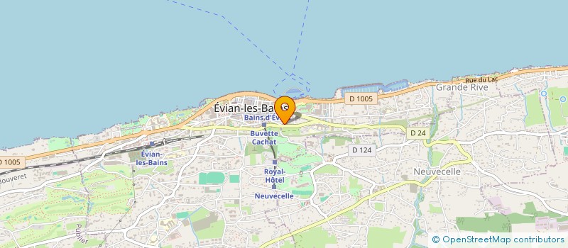 localisation de l'entreprise LES BLANCS  THOLLON-LES-MEMISES