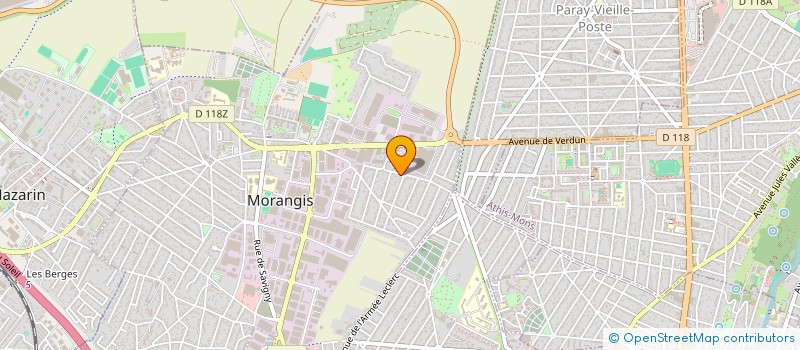 localisation de l'entreprise LES BLES D'OR à MORANGIS