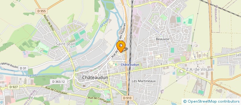localisation de l'entreprise LES BLES D'OR à CHATEAUDUN