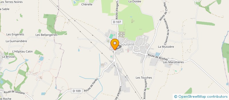 localisation de l'entreprise LES BLES D'OR  CANTENAY-EPINARD