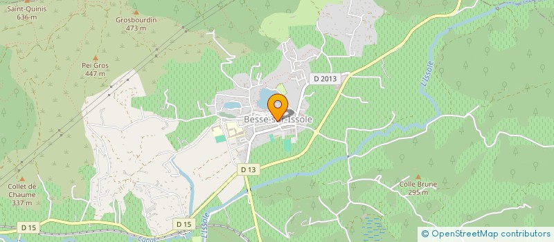 localisation de l'entreprise LES BLES DU LAC à BESSE-SUR-ISSOLE