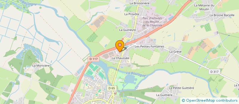 localisation de l'entreprise LES BLEUETS  SAINT-PHILBERT-DE-GRAND-LIEU