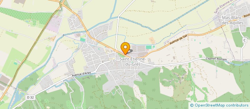 localisation de l'entreprise LES BLEUETS  SAINT-ETIENNE-DU-GRES