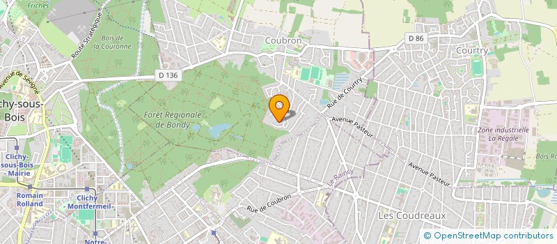 localisation de l'entreprise LES BLEUETS COUBRONNAIS  COUBRON