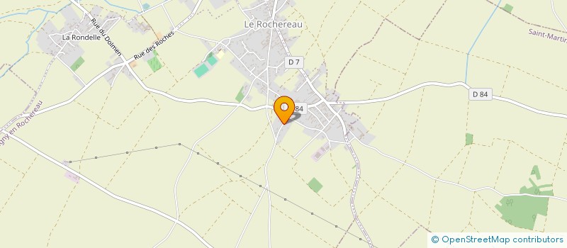 localisation de l'entreprise LES BLONDES TROTTEUSES  CHAMPIGNY EN ROCHEREAU