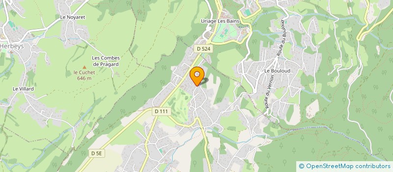 localisation de l'entreprise LES BLONDS  VAULNAVEYS-LE-HAUT