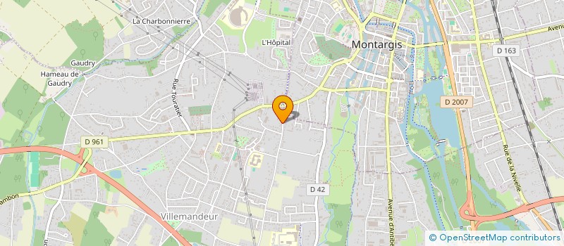 localisation de l'entreprise LES BLR à VILLEMANDEUR