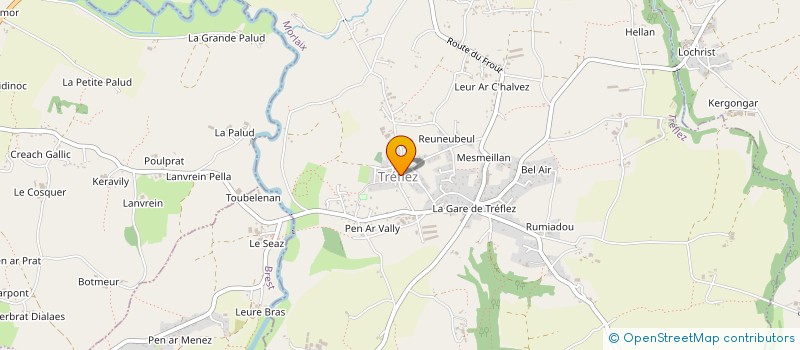 localisation de l'entreprise LES BLUES SNOOKERS CLUB  TREFLEZ