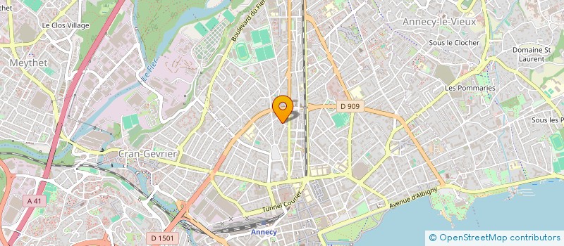 localisation de l'entreprise LES BOBOS SAPIENS à ANNECY