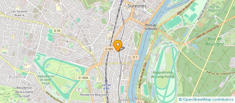 localisation de l'entreprise LES BOCAGES à SURESNES
