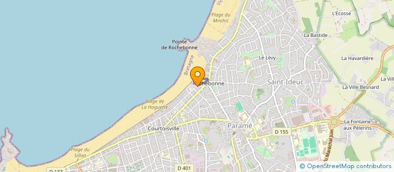 localisation de l'entreprise LES BOCALISES à SAINT-MALO