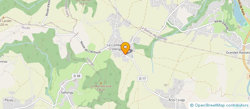 localisation de l'entreprise LES BOCQ  SILLINGY