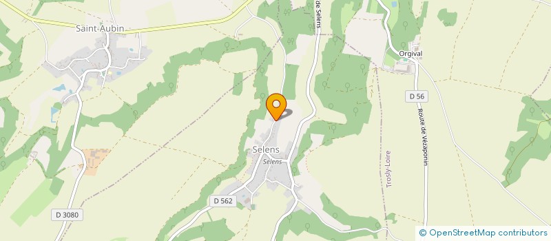 localisation de l'entreprise LES BOEUFS HEUREUX  SELENS