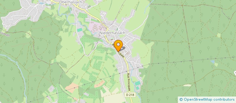 localisation de l'entreprise LES BOIS D ALSACE à NIEDERHASLACH