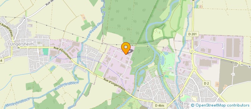 localisation de l'entreprise LES BOIS D'ENSISHEIM à ENSISHEIM