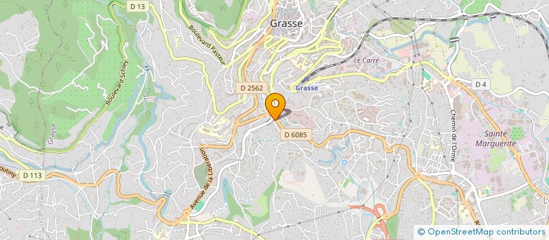 localisation de l'entreprise LES BOIS D'OLIVIER à GRASSE