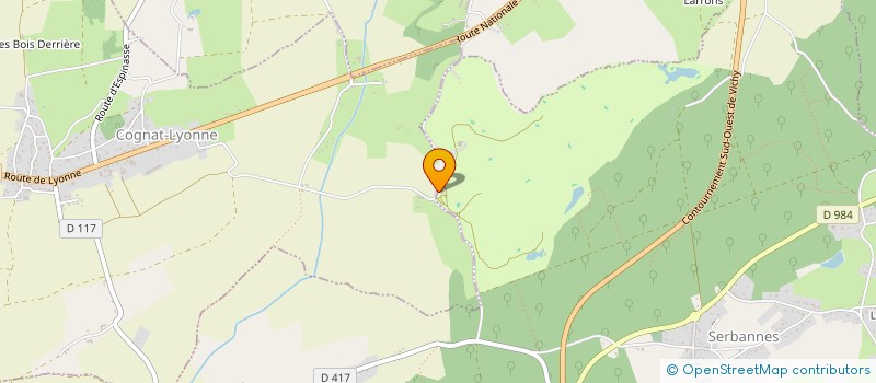 localisation de l'entreprise LES BOIS DE L'ALLIER à BELLERIVE SUR ALLIER