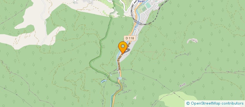 localisation de l'entreprise LES BOIS DE LA SALS  AXAT