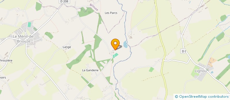localisation de l'entreprise LES BOIS DEBOUT à LE MENIL-DE-BRIOUZE