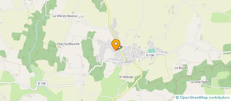 localisation de l'entreprise LES BOIS DU DAIM  CADEN