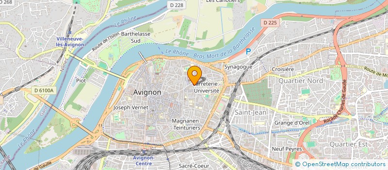 localisation de l'entreprise LES BOIS DU LOUP à AVIGNON