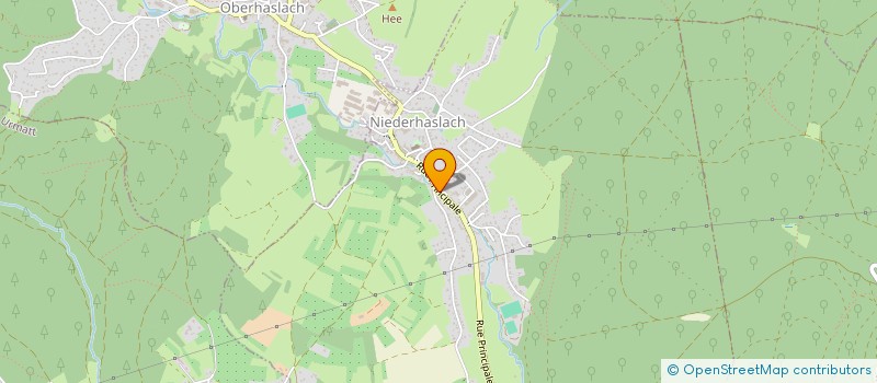 localisation de l'entreprise LES BOIS DU PANDOUR à NIEDERHASLACH