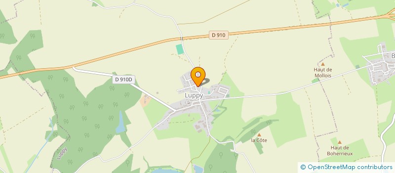 localisation de l'entreprise LES BOIS LORRAINS  LUPPY