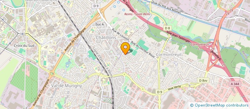 localisation de l'entreprise LES BOIS MARNAIS à CORMONTREUIL