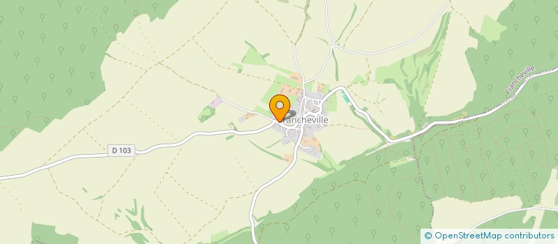 localisation de l'entreprise LES BOIS SANS SOIF  BLIGNY-LE-SEC