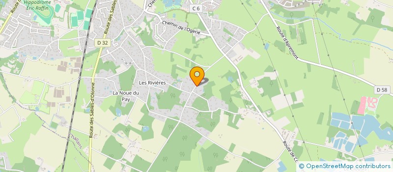 localisation de l'entreprise LES BOIS SOULLANDAIS à SOULLANS