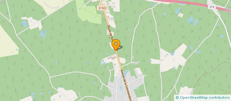 localisation de l'entreprise LES BOISSIERES DE SOLOGNE à VILLEFRANCHE SUR CHER