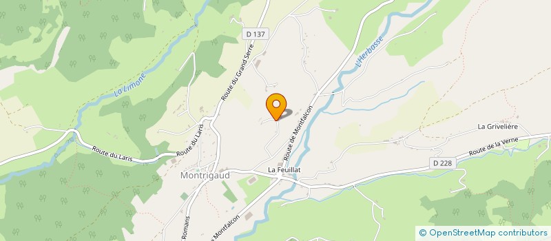 localisation de l'entreprise LES BOISSONNIERES  VALHERBASSE