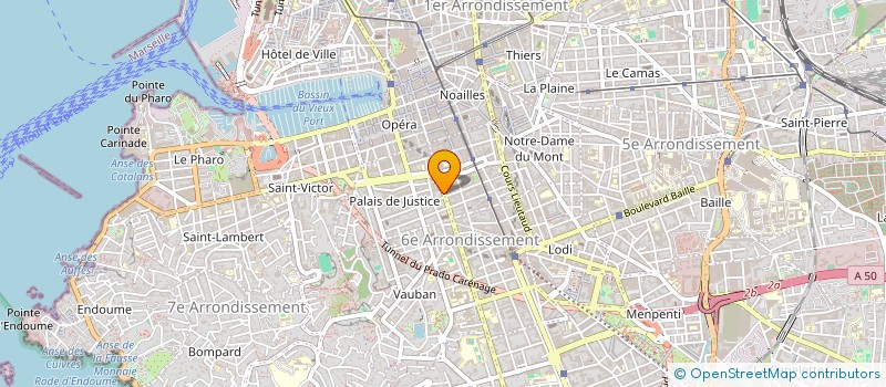 localisation de l'entreprise LES BOLIDES à MARSEILLE