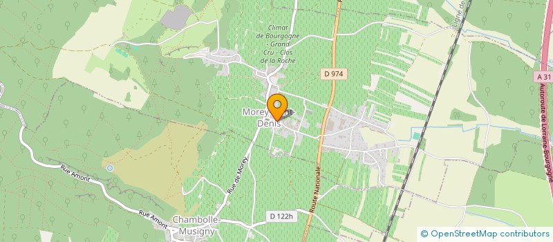 localisation de l'entreprise LES BONBIS  MOREY-SAINT-DENIS