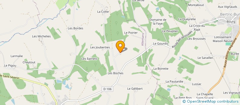 localisation de l'entreprise LES BONBONS DE MANDY  ALLEMANS