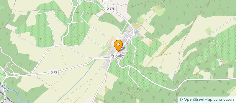 localisation de l'entreprise LES BONDOTTES  TRESLON