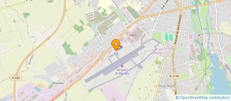 localisation de l'entreprise LES BONNES ADRESSES DE FRANCE NEVERS  BOURGES