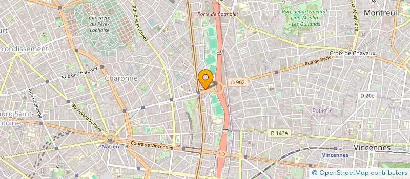 localisation de l'entreprise LES BONNES AFFAIRES  PARIS