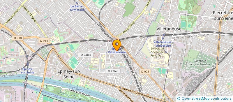 localisation de l'entreprise LES BONNES BOUCHEES à EPINAY-SUR-SEINE