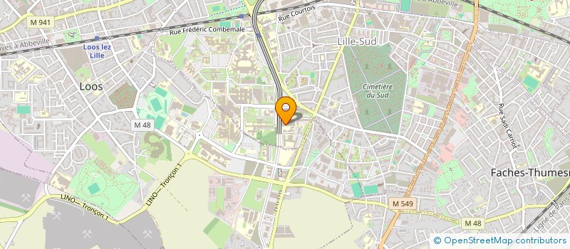 localisation de l'entreprise LES BONNES BOUILLES à LILLE