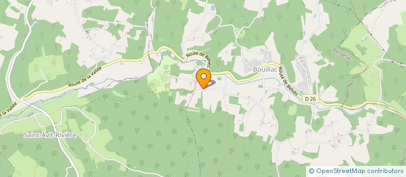 localisation de l'entreprise LES BONNES BOUILLES DE BOUILLAC  BOUILLAC