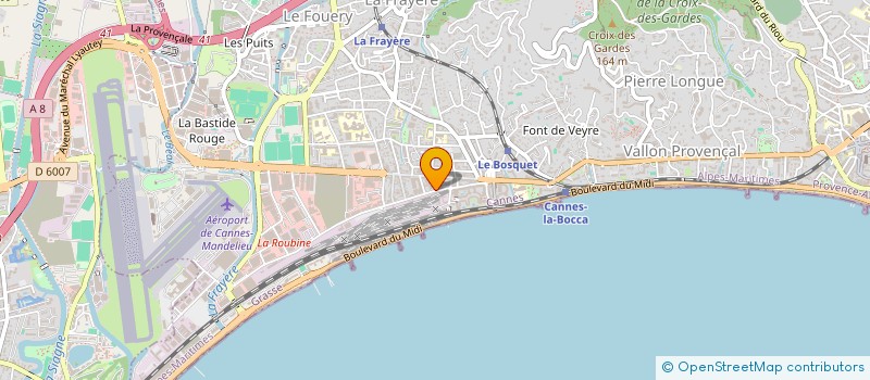 localisation de l'entreprise LES BONNES FEMMES EN 4L  CANNES