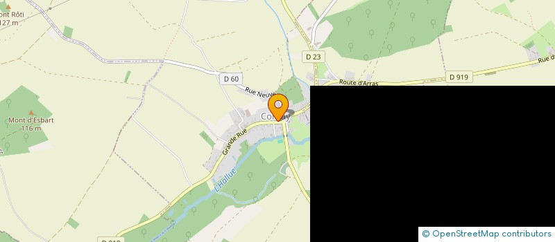 localisation de l'entreprise LES BONNES PAPILLES  PUCHEVILLERS