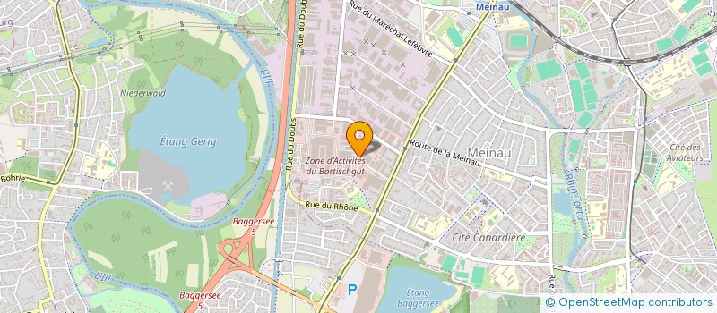localisation de l'entreprise LES BONNES SAVEURS à STRASBOURG