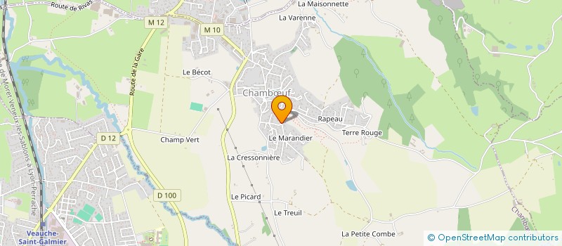 localisation de l'entreprise LES BONNET  CHAMBUF