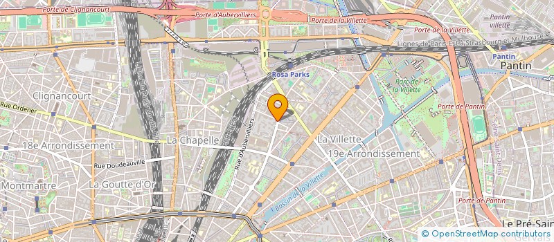 localisation de l'entreprise LES BONS AMIS GROUP'  PARIS