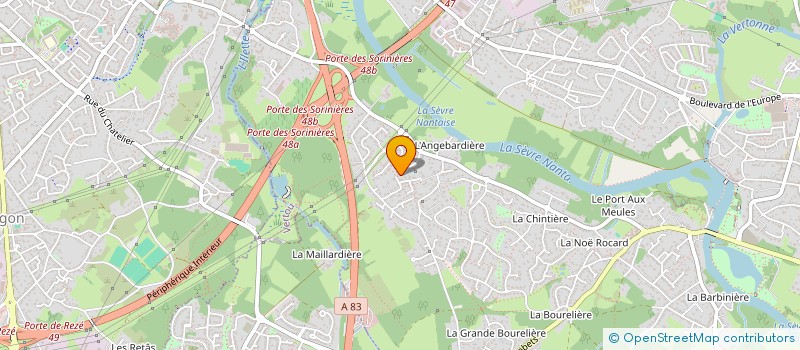 localisation de l'entreprise LES BONS CONSEILS D'ALEX  VERTOU